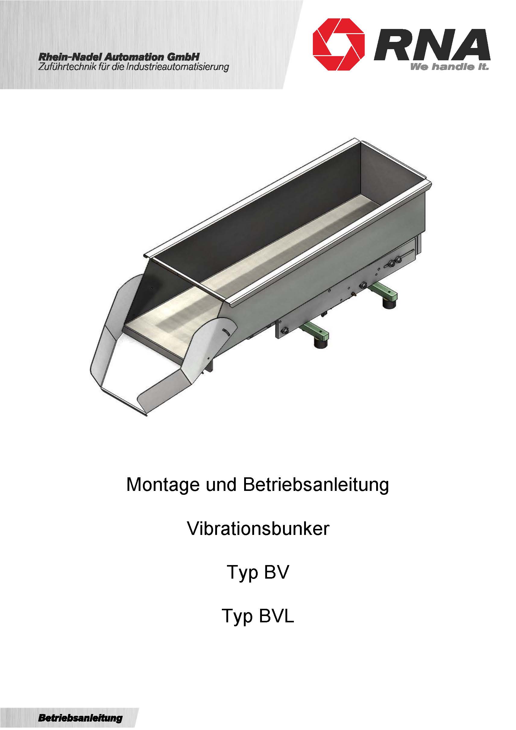 Vibrationsbunker - BV-BVL